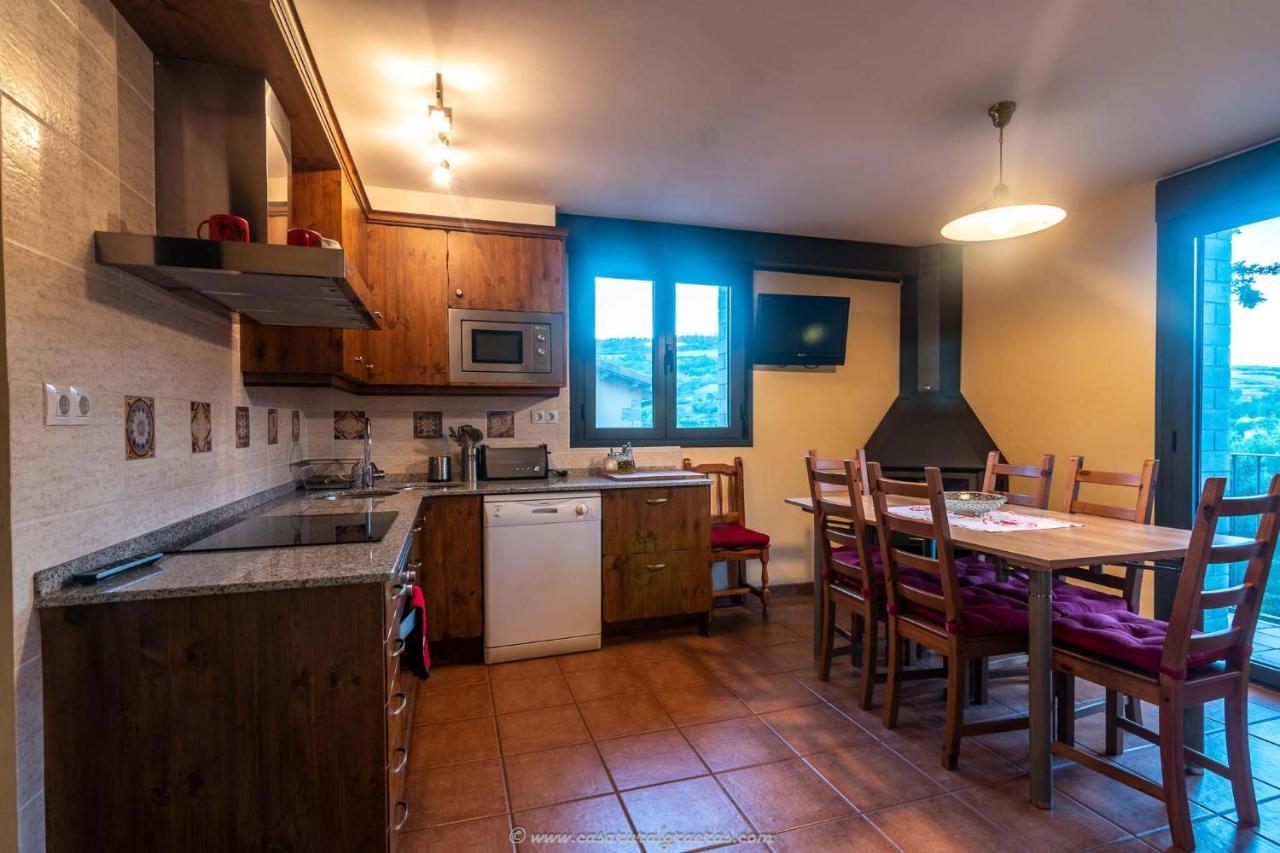Casa Rural Graeras En Castigaleu מראה חיצוני תמונה