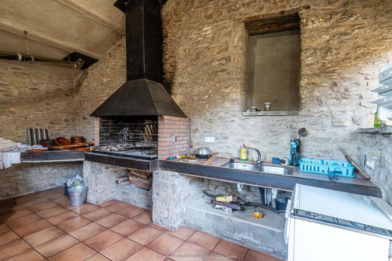 Casa Rural Graeras En Castigaleu מראה חיצוני תמונה